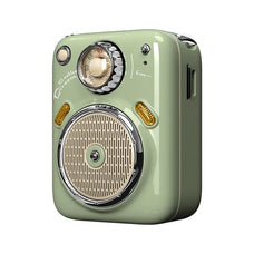 Divoom Beetle FM Bluetooth Speaker, Green, Outdoor Friendly, FM Radio, Long Battery Life DSDIBFMG