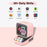 Divoom Ditoo Plus LED Bluetooth Speaker, Pixel Art Display, Game Console, Pink, Design Your Own Artwork DSDIDPPI