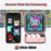 Divoom Ditoo Plus LED Bluetooth Speaker, Pixel Art Display, Game Console, Pink, Design Your Own Artwork DSDIDPPI