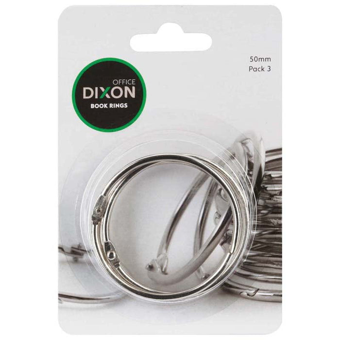 Dixon Book Rings 50mm x 3 CX290533