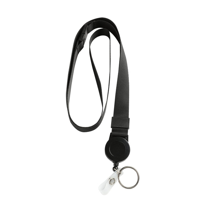 Dixon Lanyard Breakaway Retractable Reel Ring & Clip, Pack of 10 CX123005
