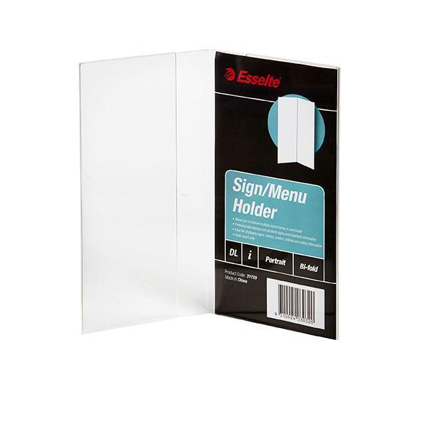 DL Bifold Menu / Sign Holder Double Sided AO31729