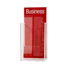 DL Brochure Holder Single Pocket - Wall Mountable AO31046