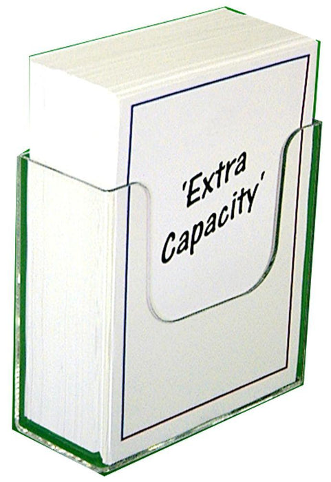 DL Brochure Holder Single Pocket Wall Mounting Extra Capacity LXEX12-EC