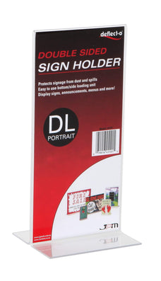 DL Menu / Sign Holder Double Sided Portrait LX45101/AO47577