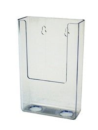 DL Wall Mountable Brochure Holder, Portrait LX86612