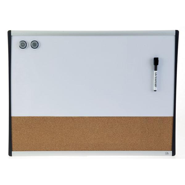 Dualboard - Corkboard & Whiteboard 460mm x 610mm AOQTARCHC1824