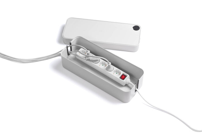 Durable Cavoline Cable Box L Grey AO503010