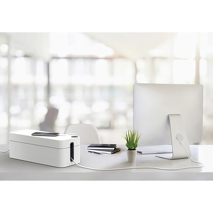 Durable Cavoline Cable Box L Grey AO503010