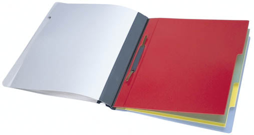 Durable Divisoflex A4 5 Divider Organisational Folder, Blue AO255706