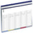 Durable Divisoflex A4 5 Divider Organisational Folder, Blue AO255706