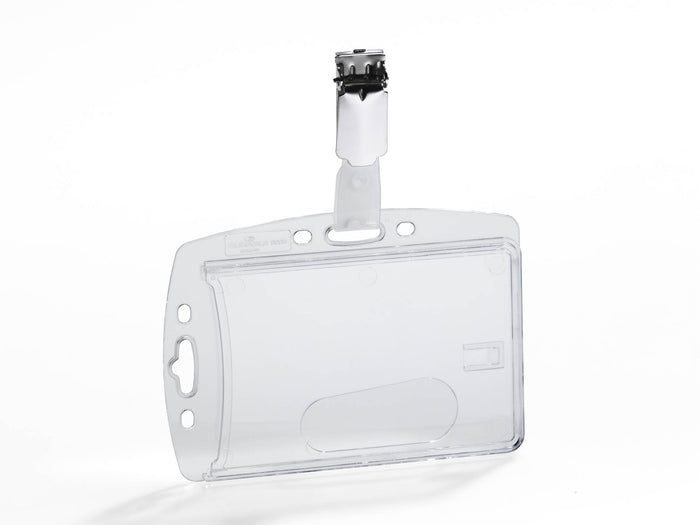 Durable Security Pass Holder with Clip, Box of 25 AO800519