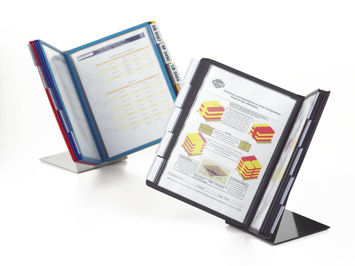 Durable Vario Table 10 A4 Display System 10 Assorted Panels AO557000
