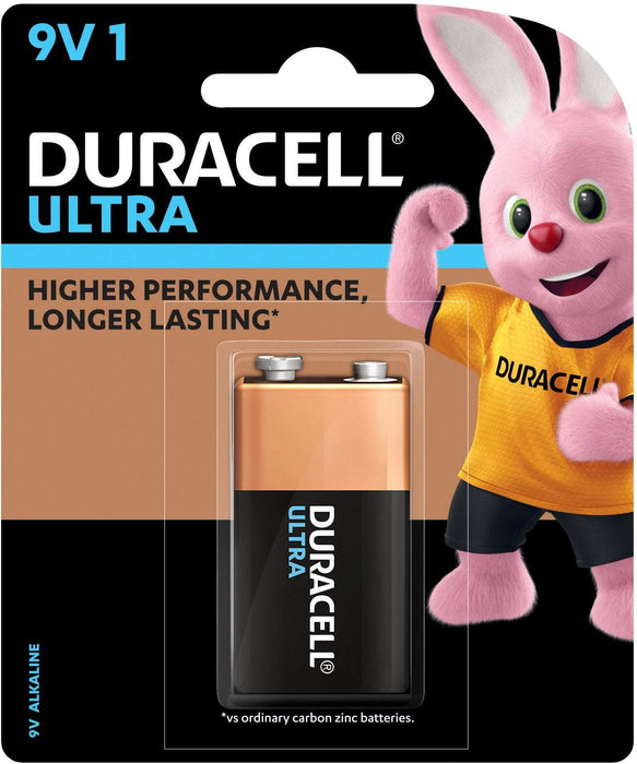 Duracell 9V Ultra Alkaline Batteries FPDU01901NZ