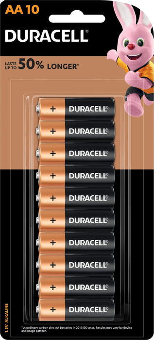 Duracell AA Alkaline Batteries 10's Pack FPDU02210NZ