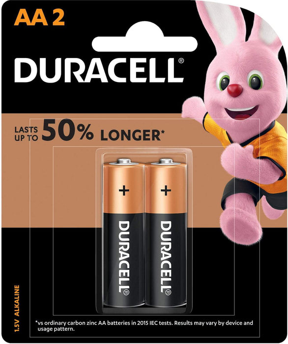 Duracell AA Alkaline Batteries 2's Pack FPDU02202NZ