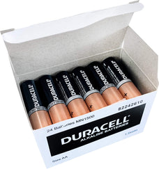 Duracell AA Alkaline Batteries 24's Pack FPDU02244NZ