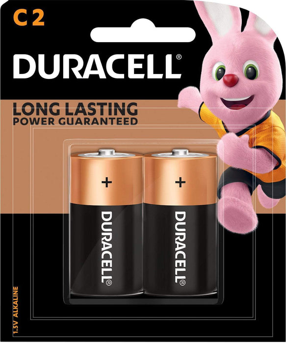 Duracell C Alkaline Batteries 2's Pack FPDU02302NZ