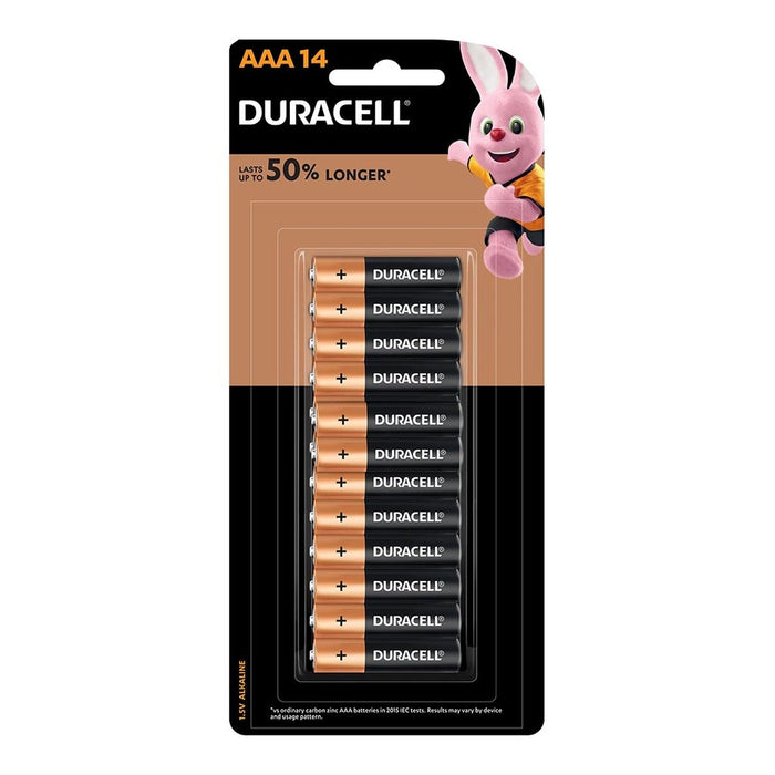 Duracell Coppertop Alkaline AAA Battery, Pack of 14 FPDU02114NZ