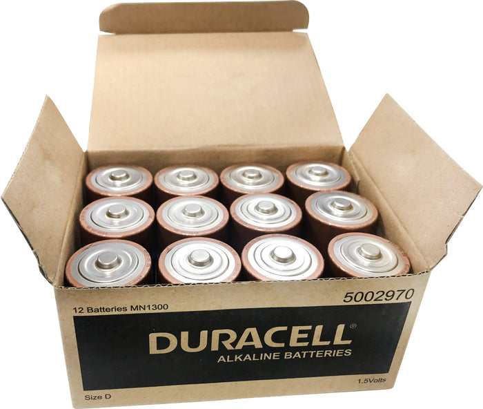 Duracell D Alkaline Batteries 12's Pack FPDU02401NZ