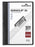 Duraclip A4 30 Sheet Punchless Document File Black AO220001