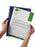 Duraclip A4 30 Sheet Punchless Document File Dark Blue AO220007