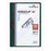 Duraclip A4 30 Sheet Punchless Document File Dark Green AO220032-DO