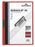 Duraclip A4 30 Sheet Punchless Document File Red AO220003