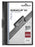 Duraclip A4 60 Sheet Punchless Document File Black AO220901