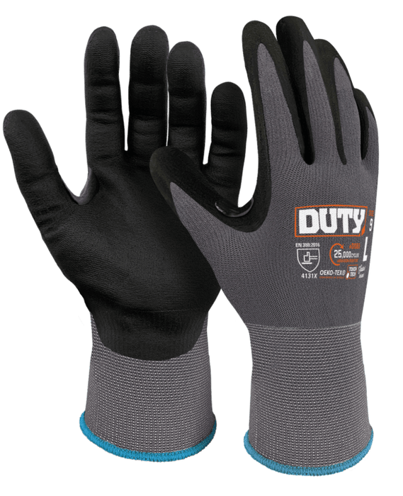 Duty Open Back Gloves, General Purpose Gloves, 5 Pairs