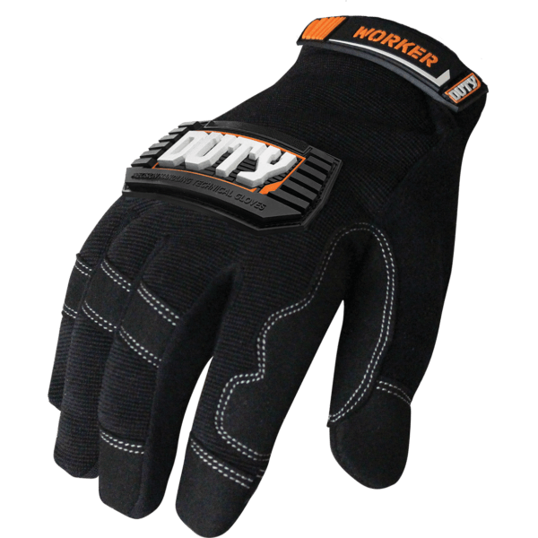 Duty Utility Worker Gloves, 2 Pairs