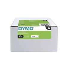 Dymo D1 Bk/Whi 12Mmx7M Pk10 DSDY2093097