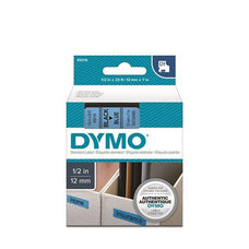Dymo D1 Tape 12mm Black on Blue (45016) DSDYS0720560