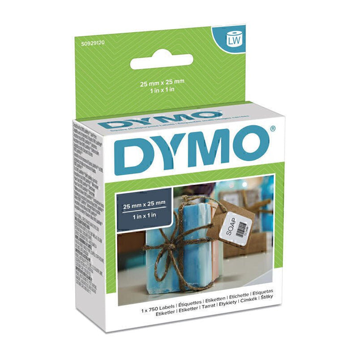 Dymo LabelWriter 25mm x 25mm Labels, White (S0929120) DSDYS0929120