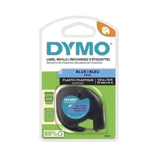 Dymo LT Plastic 12mmX4M Blue DSDY91335