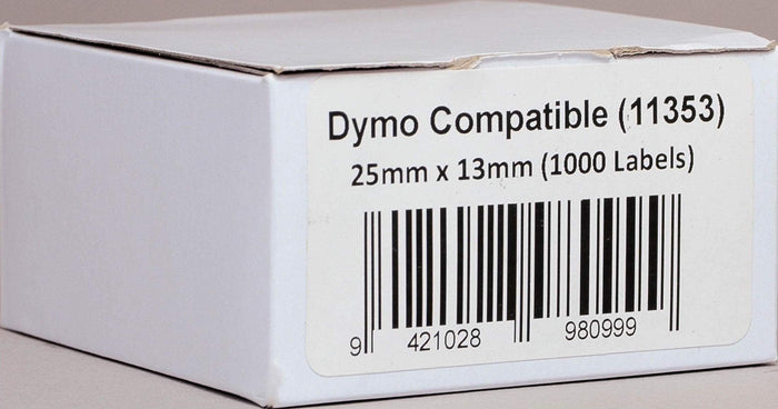 Dymo LW 25 x 13mm Compatible Multipurpose Removable Labels (11353) FPID11353