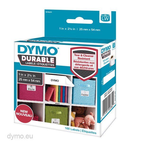 Dymo LW 25mm x 54mm White Labels DSDY1976411