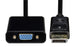 DYNAMIX 0.2m DisplayPort to VGA Female Cable Adapter. Max Res: 1920x1080. CDC-DP-VGAF