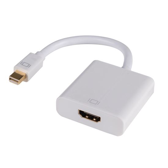 DYNAMIX 0.2m Mini DisplayPort to HDMI Passive Cable Convertor. Max Res: 1080p@60Hz (1920x1080) CDC-MDP-HDMI