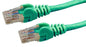 DYNAMIX 0.5m Cat6 Green UTP Patch Lead (T568A Specification) 250MHz 24AWG Slimline Snagless Moulding with Unshielded Gold Plate Connector. CDPLG-C6A-0