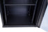 DYNAMIX 18RU Wall Mount Cabinet 450mm Deep (600 x 450 x 910mm). Includes 1x Fixed Shelf, 2x Fans & 10x Cage Nuts. Black Gloss Colour, front door. CDRWM18