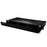 DYNAMIX 19'' 1U Fibre Patch Panel Three Slot. Metal Sliding Drawer Black. Supplied with 2x 24 Port Splice Cassette, Cable Management Accessories & Cable Gland, with Front Management. CDFPP3PC