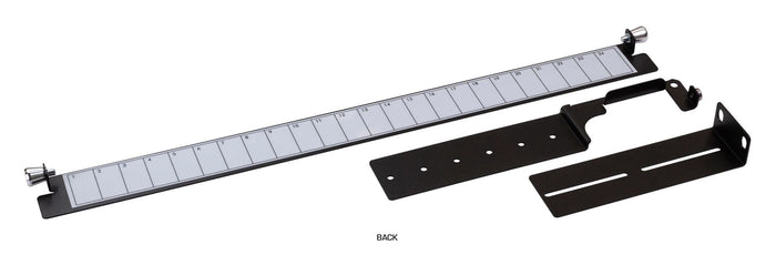 DYNAMIX 19'' 1U Fibre Tray 12C LC SM FULLY LOADED w 12x LC Elite OS2 Pigtails 6x LC Duplex Blue Couplers Splice Cassette, Cable management Sliding Tray with front face Protection labelling Kit CDFPP24SF-L112LA1
