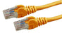 DYNAMIX 1m Cat6 Orange UTP Patch Lead (T568A Specification) 250MHz 24AWG Slimline Snagless Moulding with Unshielded Gold Plate Connector. CDPLO-C6A-1