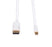 DYNAMIX 1m DisplayPort to Mini DisplayPort v1.2 cables. Gold Shell Connectors DDC Compliant. Bi-Directional. Max Res: 4K@60Hz. CDC-DP-MDP-1