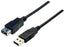 DYNAMIX 1m USB 2.0 Cable USB-A Male to USB-A Female Connectors. CDC-U2-1