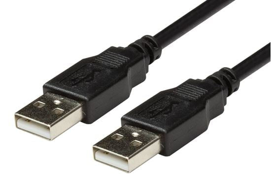 DYNAMIX 1m USB 2.0 USB-A Male to USB-A Male Cable CDC-U2AA-1