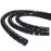 Dynamix 20m x 15mm Easy Wrap, Cable Management Solution, Bulk Packed, Black, Includes Tool CDEW-1520