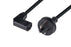 DYNAMIX 2M 3-Pin Plug to Right Angled IEC C13 Female Connector 10A SAA  Approved Power Cord. 1.0mm copper core. BLACK Colour.  STOCK CLEARANCE SALE UP TO 40% OFF CDC-POWERCR