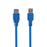 DYNAMIX 2m USB 3.0 USB-A Male to Female Extension Cable. Colour Blue CDC-U3-2